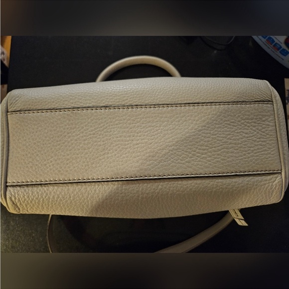 Kate Spade Grant Park Alida Shoulder Tote Wkru2640 In Moussfrost Taupe - Picture 3 of 11